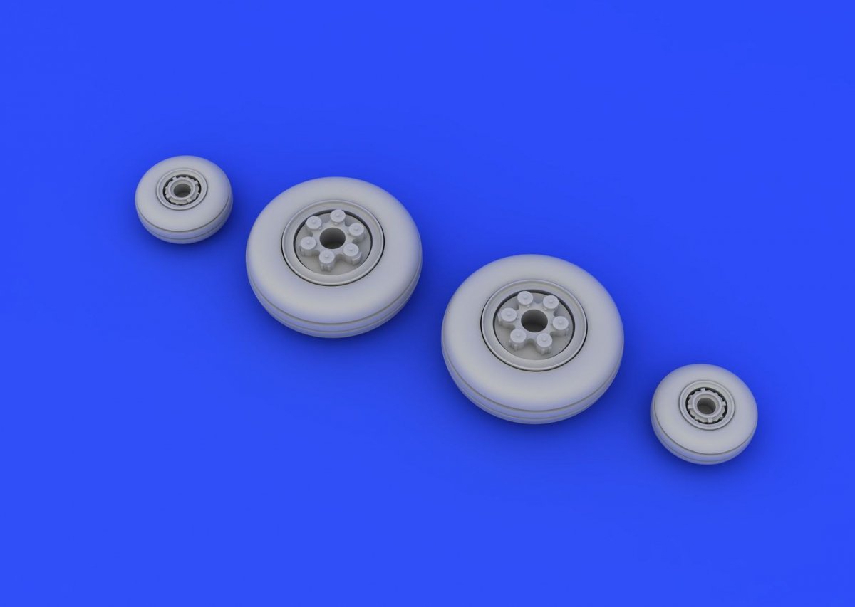 Eduard 672067 JAS-39 wheels 1/72 (REVELL) – image 6