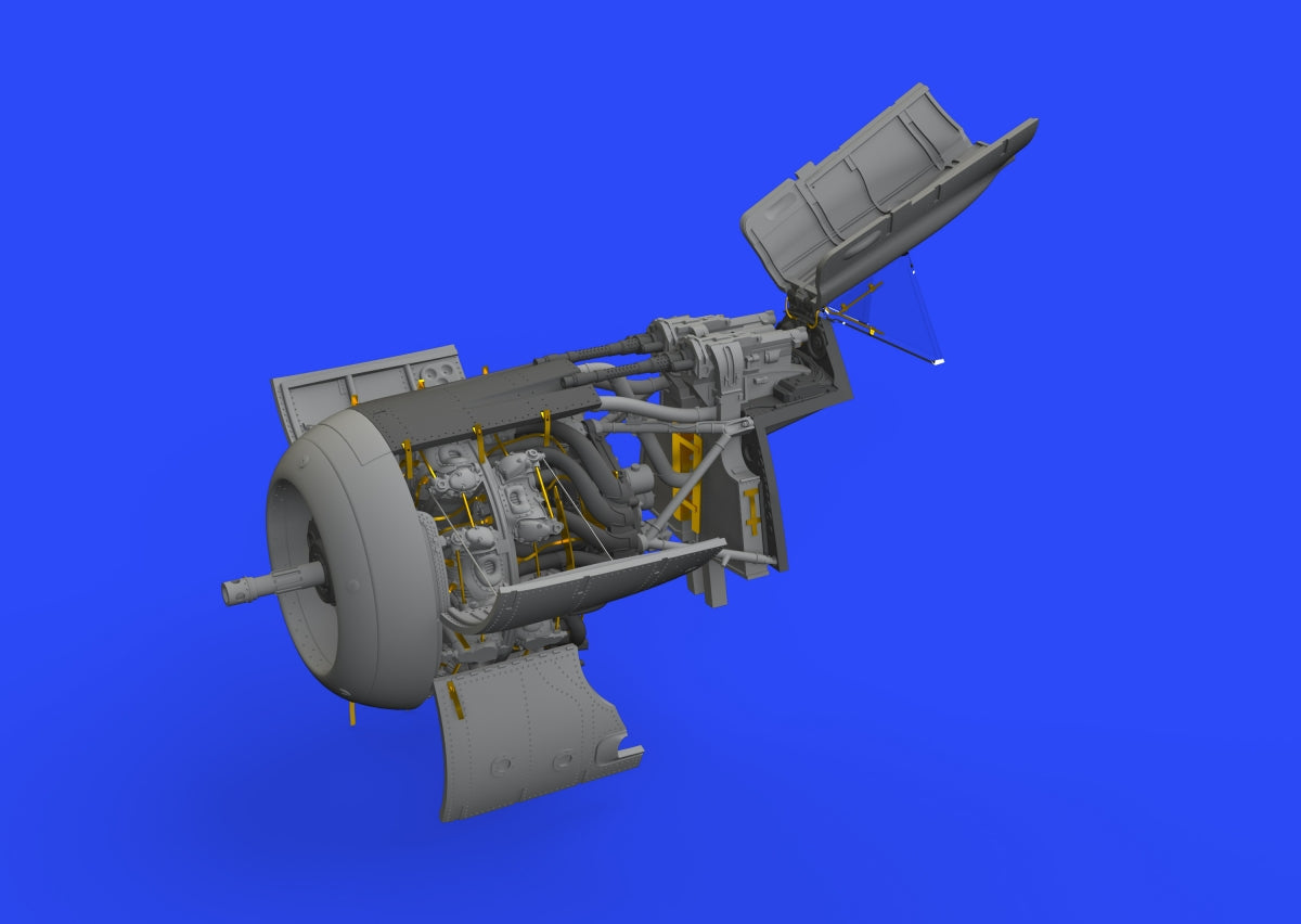Eduard 648941 Fw 190A-7 engine &amp;amp; fuselage guns Eduard 1/48 – zdjęcie 5