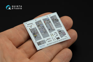 Quinta Studio QDS+48054 Tornado IDS German 3D-Printed &amp;amp; coloured Interior on decal paper (Revell) (small version) (with 3D-printed resin parts) 1/48 – zdjęcie 5
