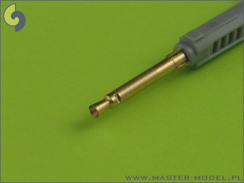Master AM-32-027 German aircraft autocannon MG FF - turned barrels and etched sights (2pcs) 1/32 – zdjęcie 3