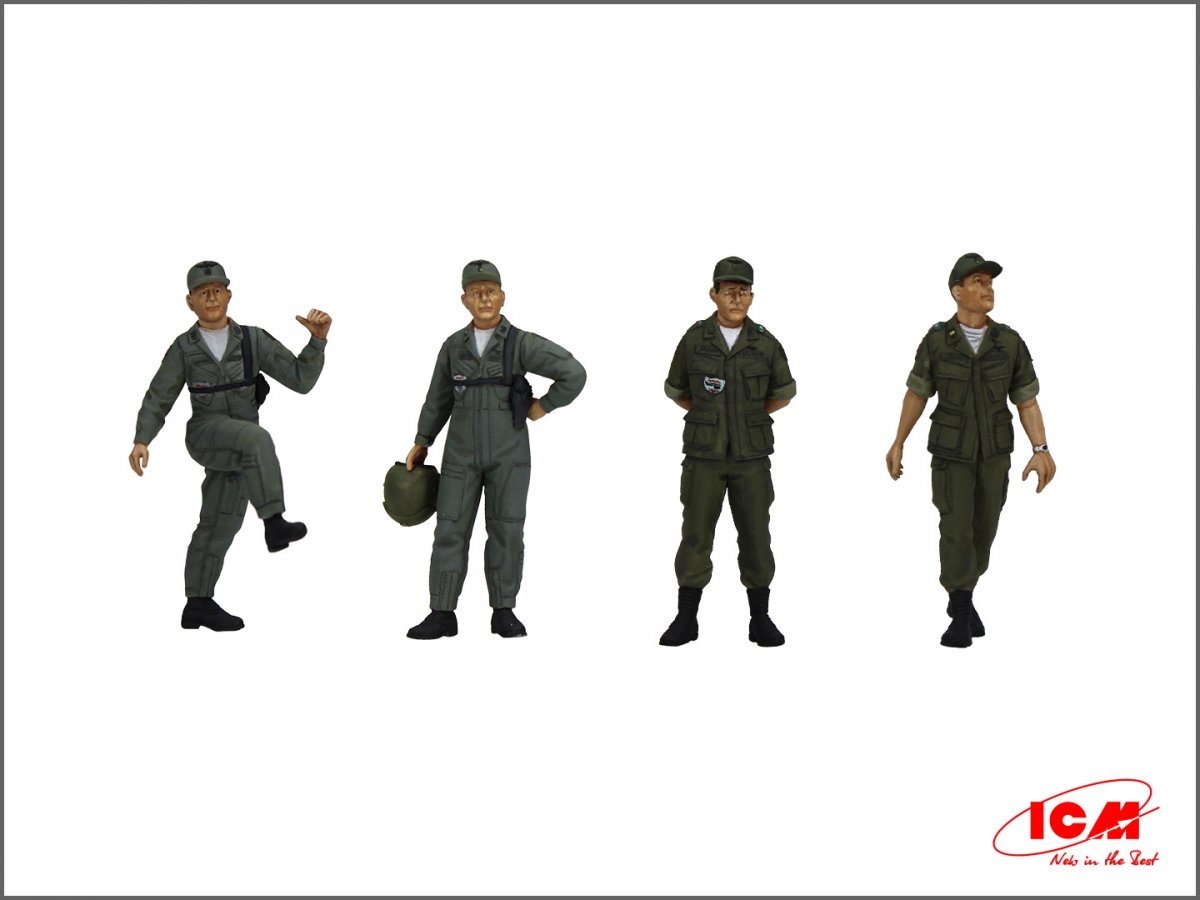 ICM 53101 US Helicopter Pilots (1960s-1970s) 1/35 – image 7