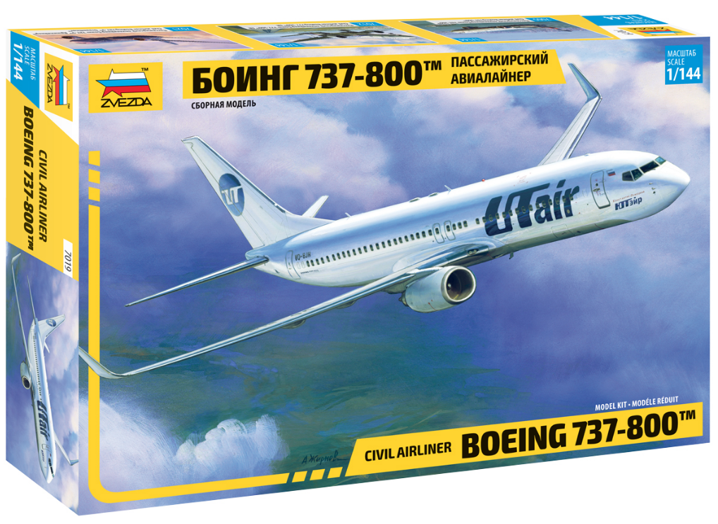 Zvezda 7019 Boeing 737-800 NG 1/144