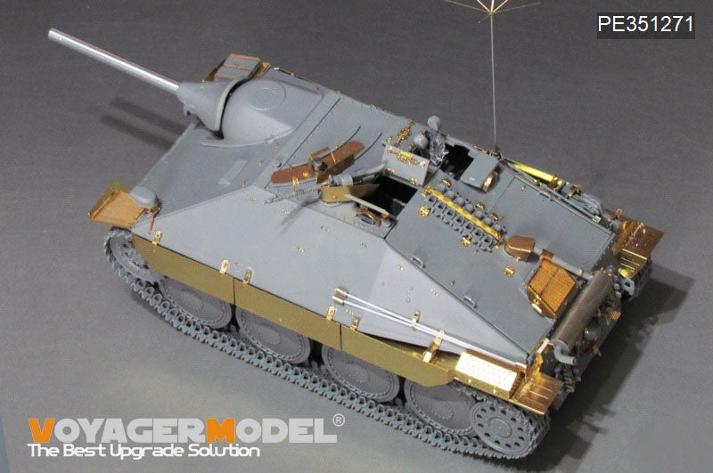 Voyager Model PE351271 WWII German Sd.Kfz.138/2 Hetzer Tank Destroyer Early Version For TAKOM 1/35 – zdjęcie 5