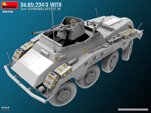 MiniArt 35431 Sd.Kfz.234/3 With 2cm Schwebelafette 38 1/35 – zdjęcie 5