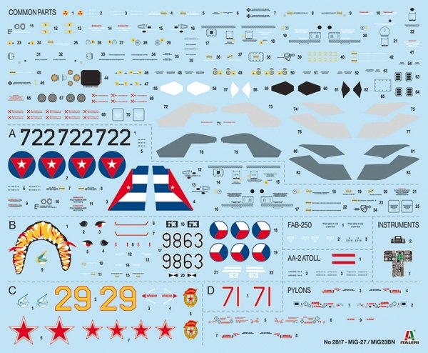 Italeri 2817 MiG-27/MiG-23BN Flogger 1/48 – image 3