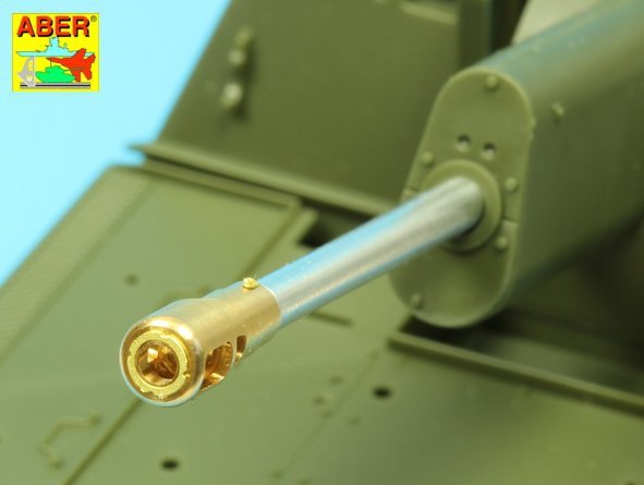 Aber 35L-202 Soviet 76.2mm ZiS-3 barrel for SELF-PROPELLED GUN SU-76M (1/35) – image 3