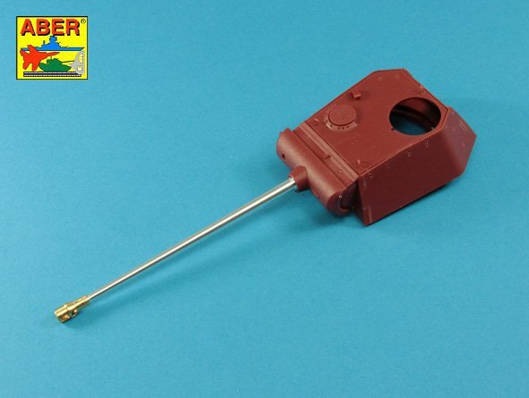 Aber 35L-241 7.5 cm barrel with muzzle brake for Panther Ausf.A (1/35) – image 7