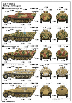 Trumpeter 00942 Sd.Kfz 251 D 1/16 – immagine 10