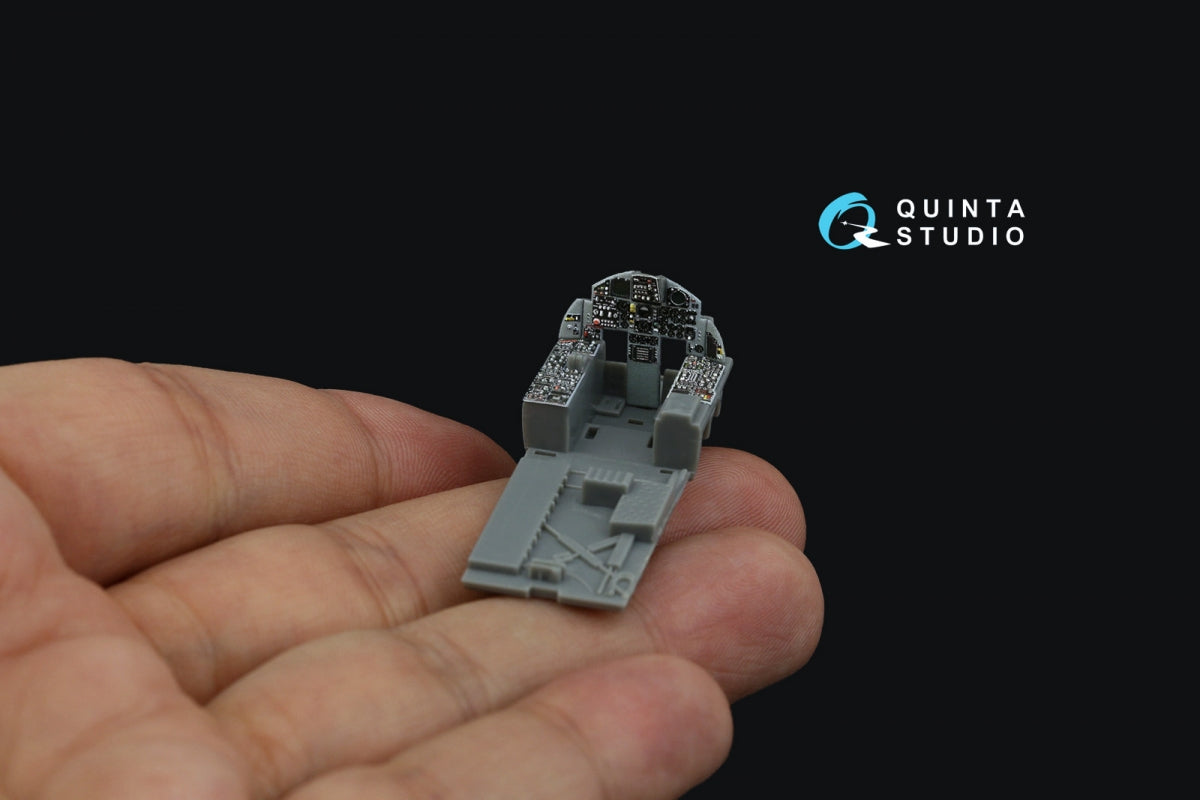 Quinta Studio QD72079 F-15C Early/F-15A/F-15J early 3D-Printed &amp;amp; colored Interior on decal paper (GWH) 1/72 – image 13