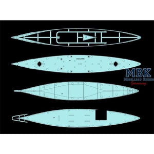 FlyHawk Model FH1132 German Battleship Bismarck 1941 1/700 – image 2