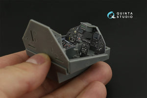 Quinta Studio QD32118 F-117A 3D-Printed &amp;amp; coloured Interior on decal paper (Trumpeter) 1/32 – immagine 3