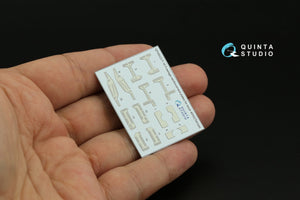 Quinta Studio QP48023 F-16 block 40/42 reinforcement plates (Tamiya) 1/48 – zdjęcie 5