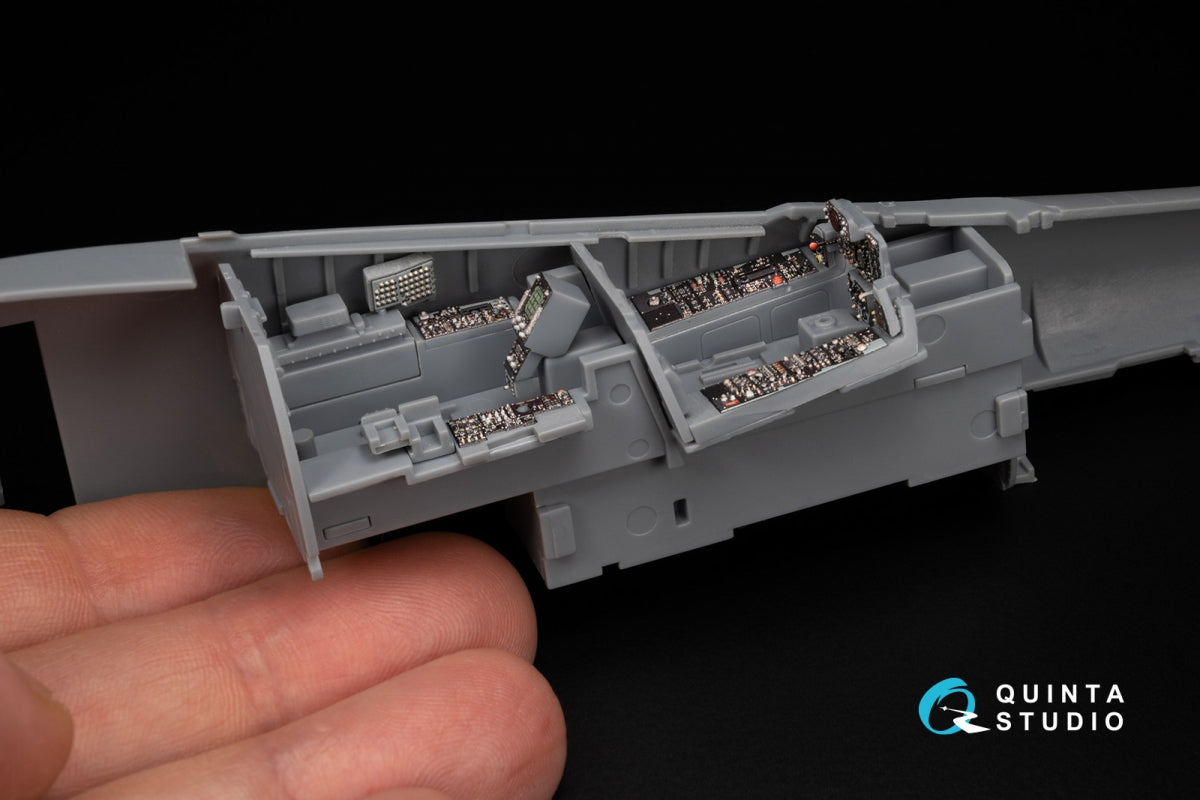 Quinta Studio QD+48448 F-4G early 3D-Printed &amp;amp; coloured Interior on decal paper (Zoukei Mura SWS) (with 3D-printed resin parts) 1/48 – zdjęcie 9