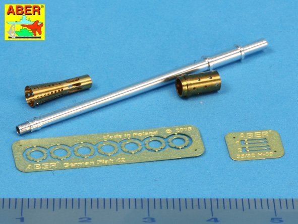 Aber 35L-107 German 3,7cm Flak 42 Barrel 1/35 – immagine 2