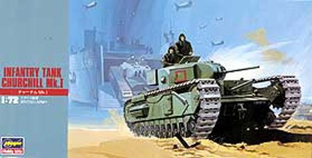 Hasegawa MT27 Churchill 1/72