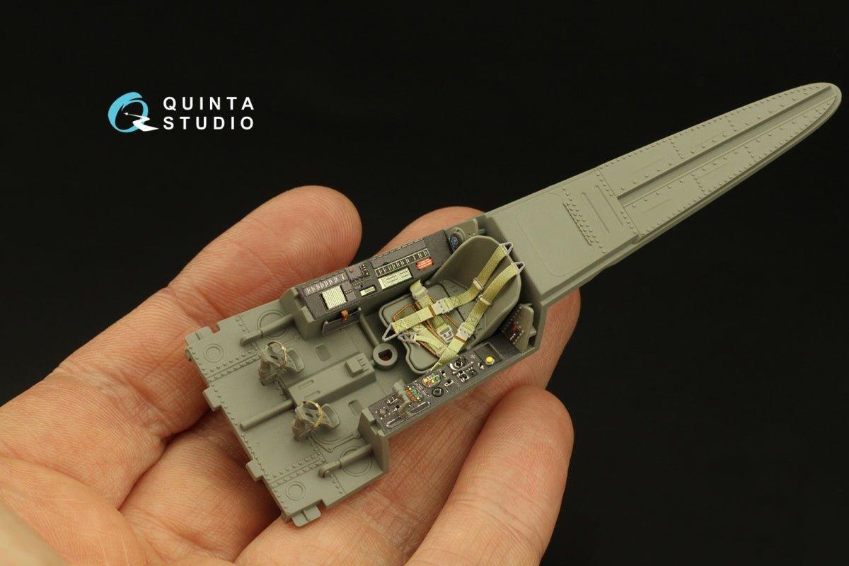 Quinta Studio QD35101 FW 190A-6 3D-Printed &amp;amp; colored Interior on decal paper (Border Model) 1/35 – image 8