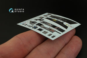 Quinta Studio QD32010 Mirage 2000-5 3D-Printed &amp;amp; coloured Interior on decal paper (for Kitty Hawk kit) 1/32 – zdjęcie 8