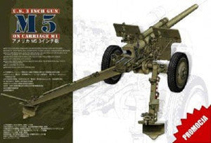 AFV Club 35S64 3in Gun M5 On Carriage M1 1/35