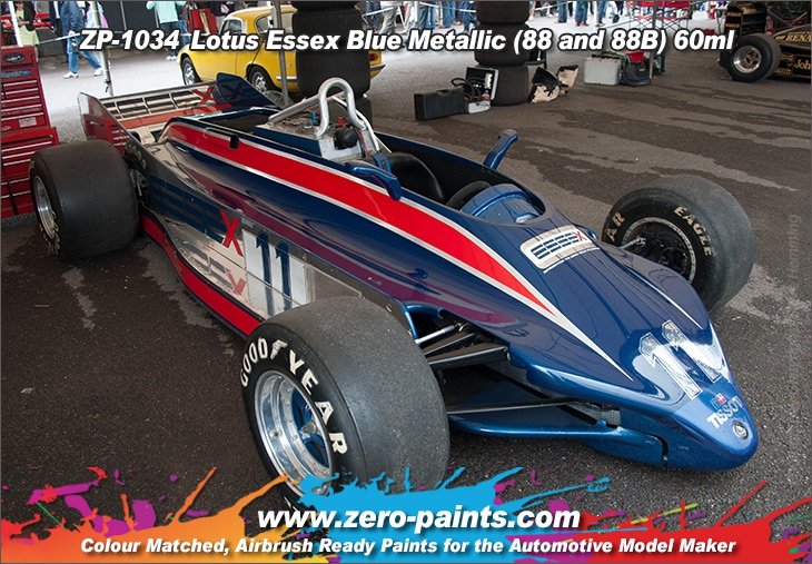 Zero Paints ZP-1034 Lotus Essex Blue Paint 60ml – zdjęcie 2