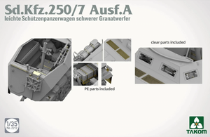 Takom 2212 Sd.Kfz.250/7 Ausf. A Leichter Schutzpanzerwagen Schwerer Granatwerfer 1/35