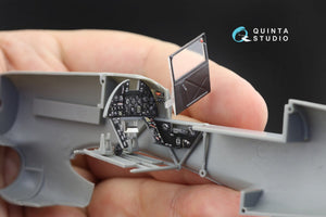 Quinta Studio QD48218 Hawker Typhoon Mk.1b early 3D-Printed &amp;amp; colored Interior on decal paper ( Hasegawa ) 1/48 – image 4