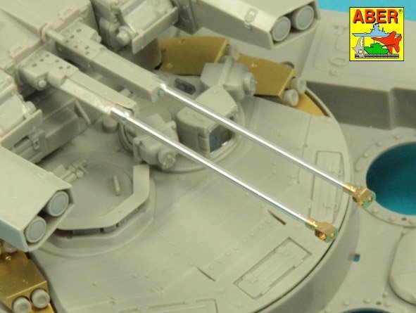 Aber 35L-317 Set of barrels for BMPT Object 199 “Ramka” Terminator 2 x 2A45 mm, 2 x AGS-17 30 mm 1/35 – Bild 2