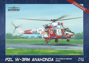 Answer AA72022 PZL W-3RM Anaconda Naval Rescue Helicotper Early 1/72