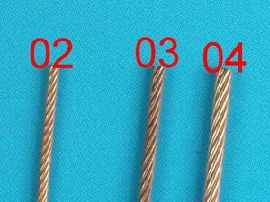 Eureka XXL LH-02 0.75mm x 50cm Metal wire rope, linka holownicza – zdjęcie 2