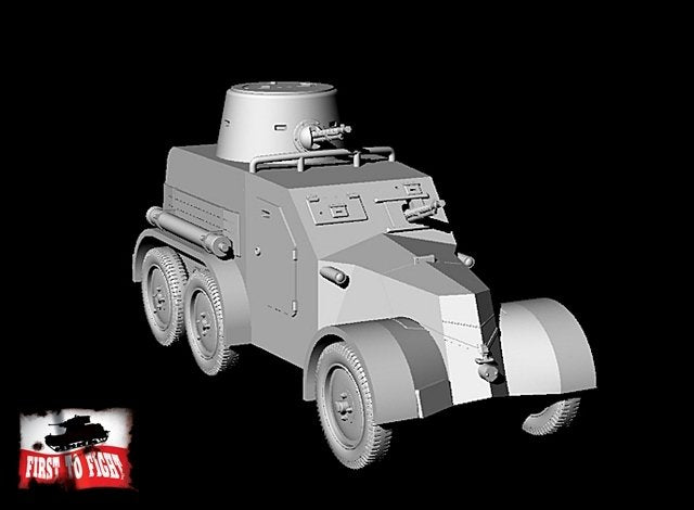 First to Fight First To Fight PL090 - Tatra OA vz.30 1/72 – zdjęcie 4