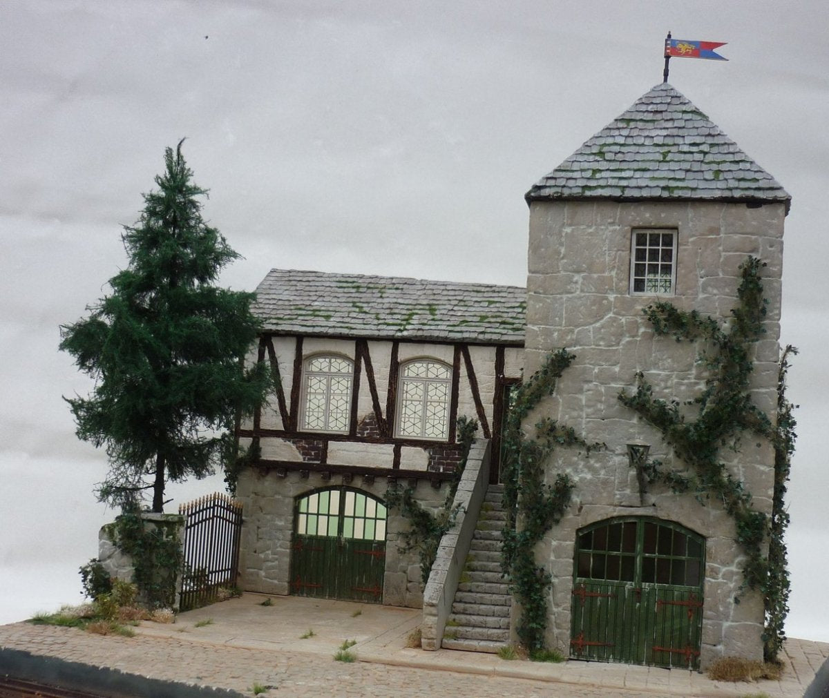 RT-Diorama 35242 Diorama-Base: &amp;quot;Old Manor&amp;quot; 1/35 – zdjęcie 12