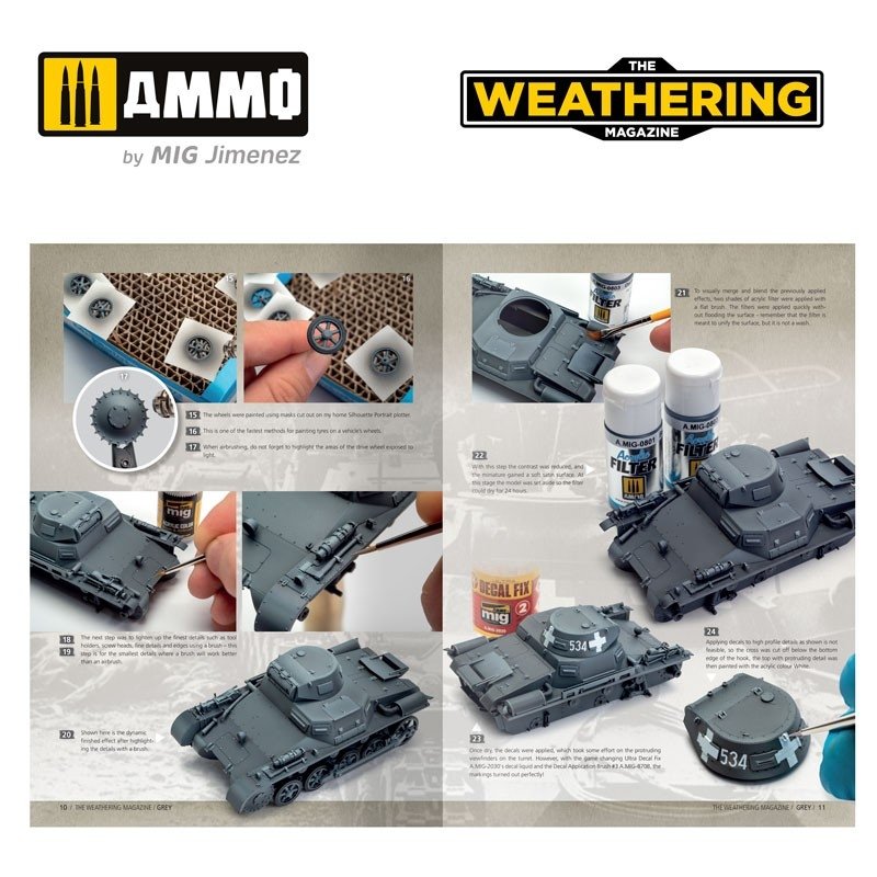 Ammo of Mig 4534 The Weathering Magazine Issue 35 – Grey (English) – Bild 5