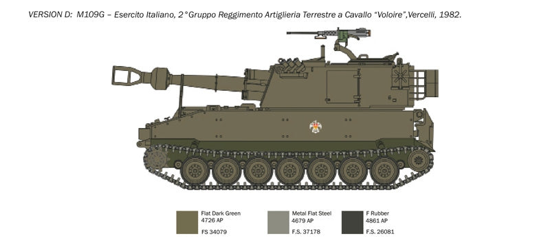 Italeri 6589 M109 A2/A3/G 1/35 – image 5