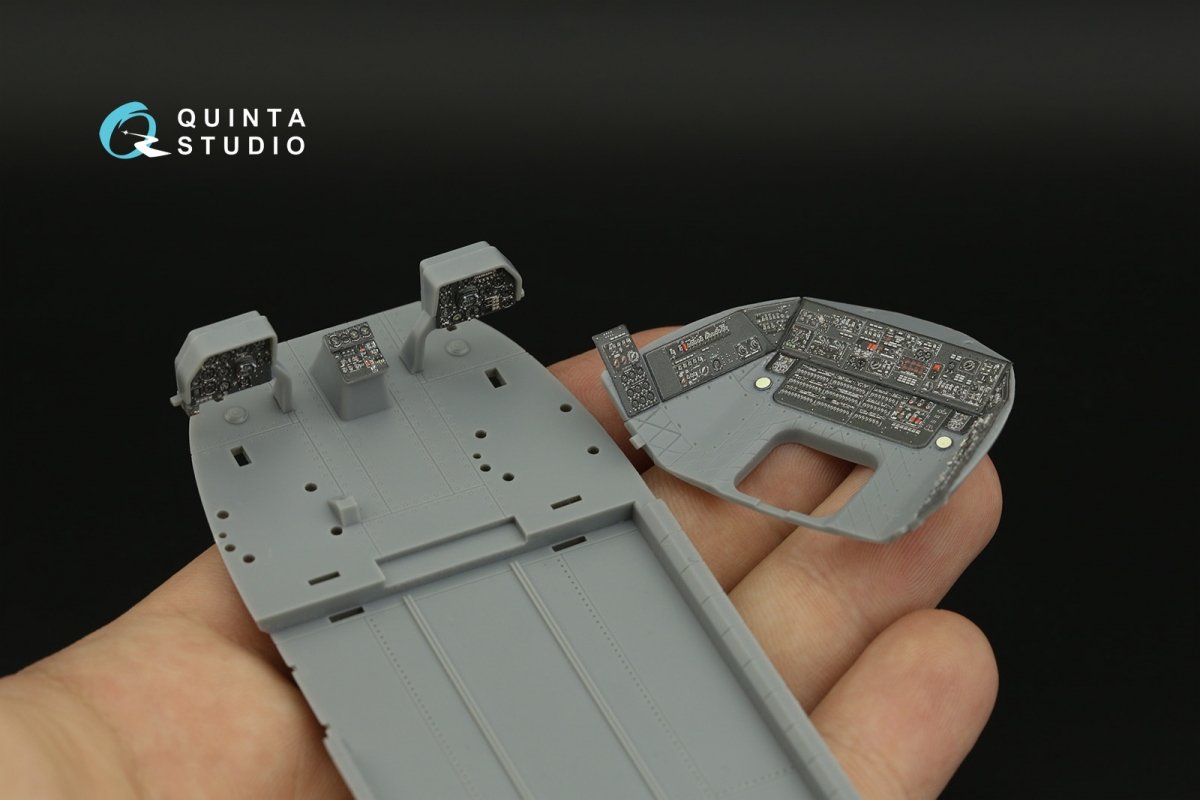 Quinta Studio QDS-48383 Mi-17 3D-Printed &amp;amp; coloured Interior on decal paper (Trumpeter) (Small version) 1/48 – zdjęcie 12