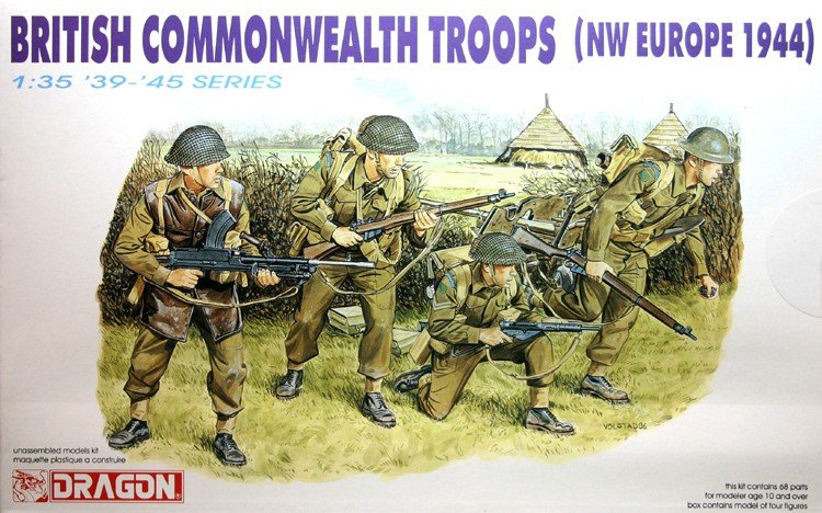 Dragon 6055 British Commonwealth Troops 1/35