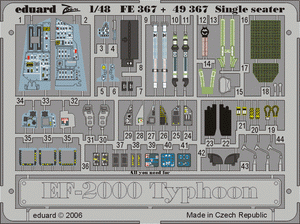 Eduard BIG4952 EF-2000 TYPHOON Single Seater 1/48 REVELL – zdjęcie 4