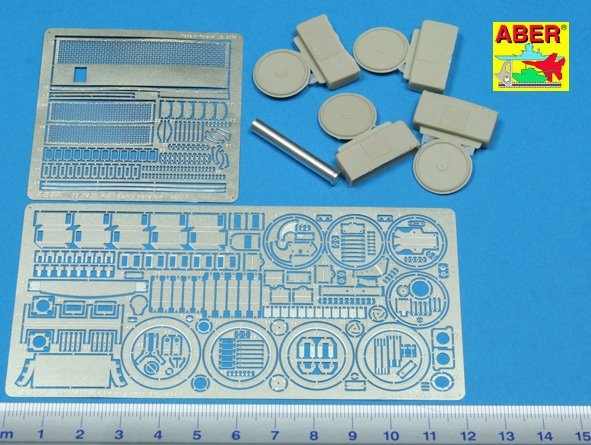 Aber 35143 Radziecki czolg ciezki KW-I cz.1 zestaw podstawowy (TAM) 1/35 – zdjęcie 2