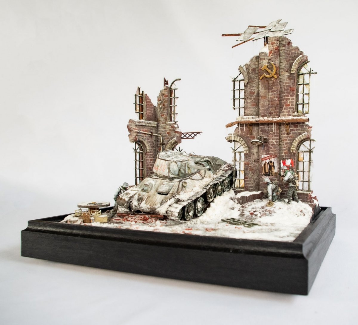 RT-Diorama 35302 Diorama-Base: &amp;quot;Wintergewitter&amp;quot; Operation Winter Storm 1/35 – image 4