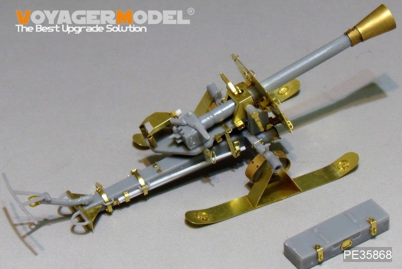 Voyager Model PE35868 WWII German 88mm Raketenwerfer43 PUPPCHEN sled versio for DRAGON 1/35 – zdjęcie 8