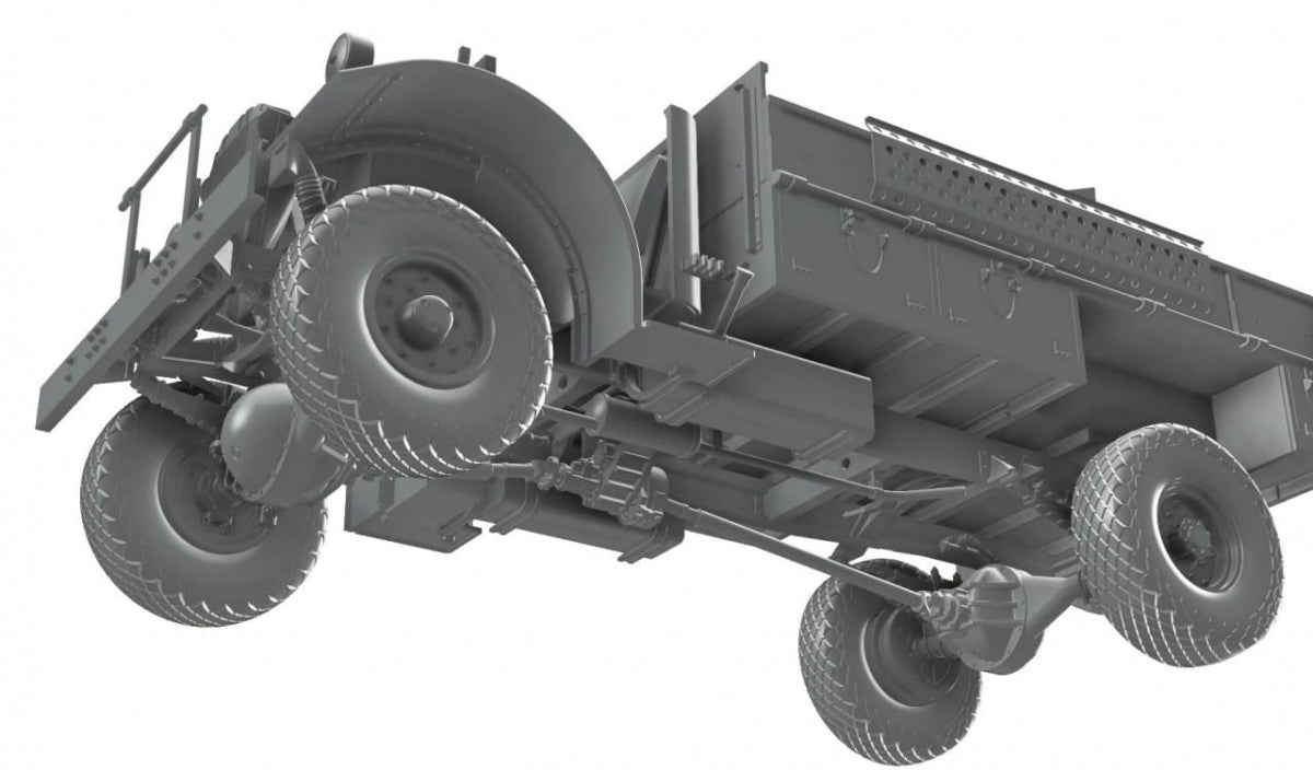 Thunder Model 35312 LRDG CMP F30 Truck w/ Ordnance 37 mm MKI Bofors Gun - Limited Bonus Edition 1/35 – zdjęcie 5