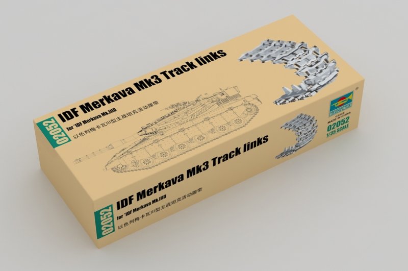Trumpeter 02052 IDF Merkava Mk3 Track links 1/35