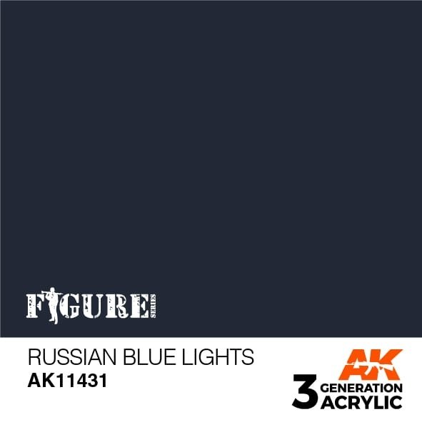 AK Interactive AK11431 Russian Blue Lights 17ml