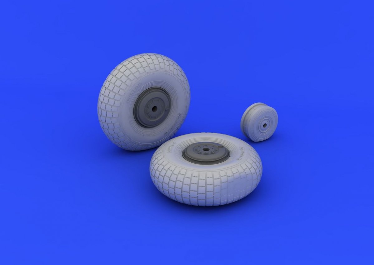 Eduard 632065 Mosquito Mk. VI wheels 1/32 TAMIYA – Bild 3