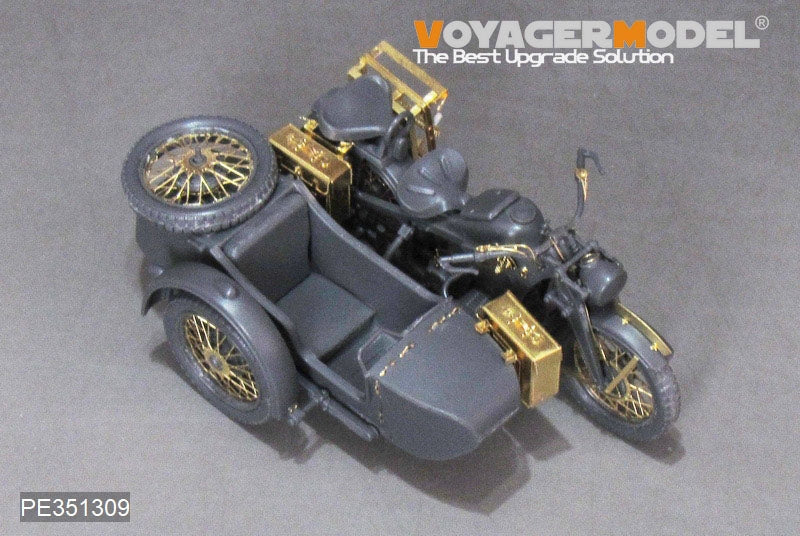 Voyager Model PE351309 WWII German Zundapp Moto KS600 Upgrade Set For TAMIYA 35384 1/35 – zdjęcie 6
