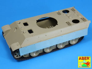 Aber 25011 Side skirts for Panther G/Jagdpanther 1/25 – image 3