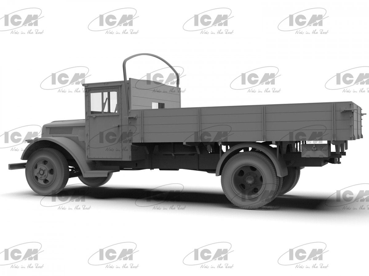 ICM 35409 V3000S Einheitsfahrerhaus WWII German Truck 1/35 – zdjęcie 4