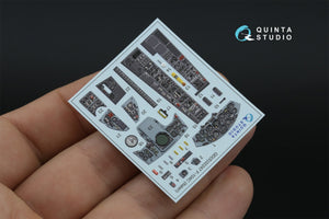 Quinta Studio QDS-32247 F-104C 3D-Printed &amp;amp; coloured Interior on decal paper (Italeri) (Small version) 1/32 – zdjęcie 2