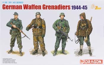 Dragon 6704 German Waffen Grenadiers 1944-45 1/35