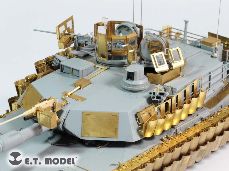 E.T. Model E35-161 Modern US ARMY M1A2 SEP MBT TUSK II (For DRAGON 3536) 1/35 – zdjęcie 7