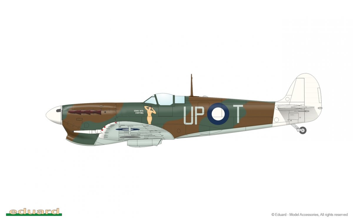 Eduard 82126 Spitfire Mk. Vc TROP 1/48 – zdjęcie 9