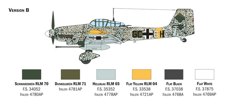 Italeri 2830 Ju 87 G-1 Stuka Kanonenvogel 1/48 – zdjęcie 5